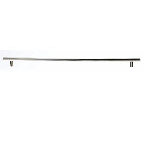 Top Knobs - Solid Bar 16 3/8 Inch Center to Center Bar pull - Brushed Stainless Steel