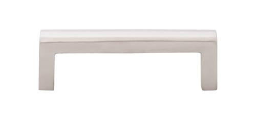 Top Knobs - Ashmore 3 3/4 Inch Center to Center Bar pull - Brushed Stainless Steel