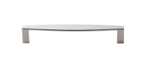Top Knobs - Lansing 6 5/16 Inch Center to Center Bar pull - Polished Stainless Steel