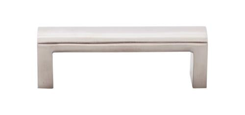 Top Knobs - Hull 3 3/4 Inch Center to Center Bar pull - Brushed Stainless Steel