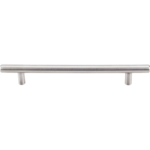 Top Knobs - Hollow 6 5/16 Inch Center to Center Bar pull - Brushed Stainless Steel