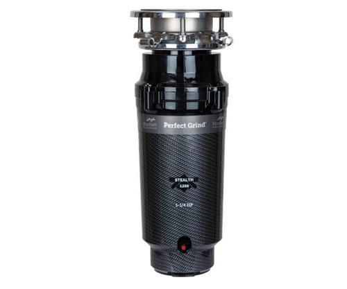 Mountain Plumbing - Perfect Grind® STEALTH 1250 Waste Disposer - Continuous Feed 3-Bolt Mount 1-1/4 HP