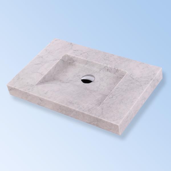 Lacava - Stone Vessel Or Vanity Top Bathroom Sink Made Of Natural Stone, No Overflow