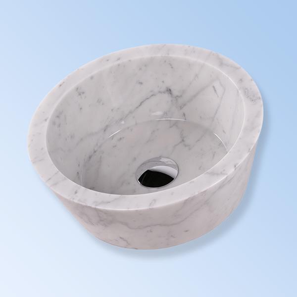 Lacava - Stone Vessel Bathroom Sink Made Of Natural Stone, No Overflow