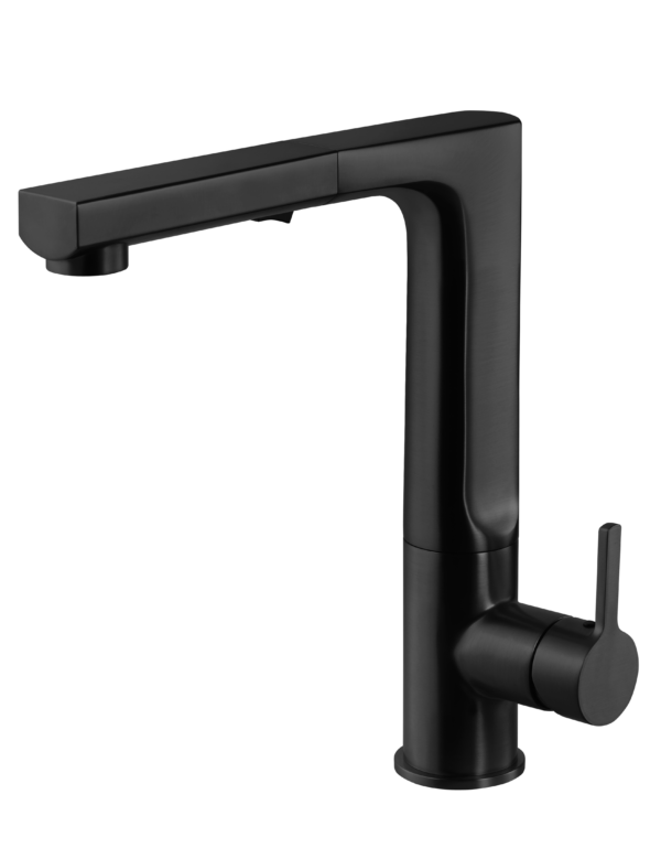 Hamat - Storm Dual Function Pull Out Kitchen Faucet in Matte Black