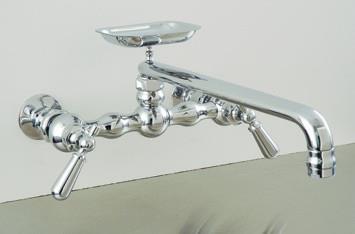 Strom Living - Columbia Kitchen Faucet with Swivel Spout and Soap Dish