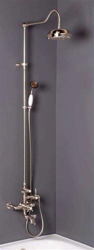 Strom Living - Exposed Thermostatic Shower Set with 54 Inch Riser and Tub Filler