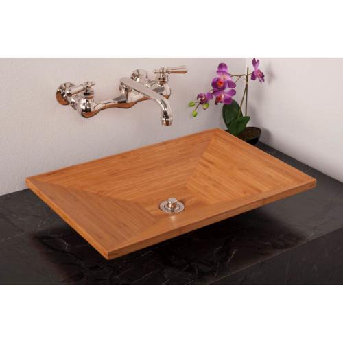 Strom Living - Solid Bamboo Vessel Sink, Natural Color