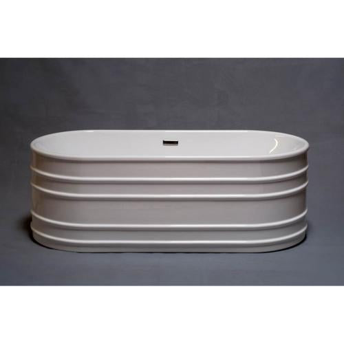 Strom Living - The Meredith 66 Inch Acrylic Tub, Without Faucet Holes.