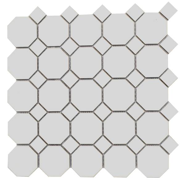 Roca Tile - 12 x 12 Inch Octagon Mosaic