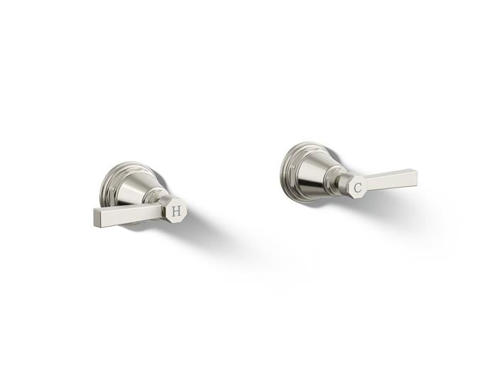 Kohler - Pinstripe Pure Deck-Mount Bath Faucet Handle Trim With Lever Design