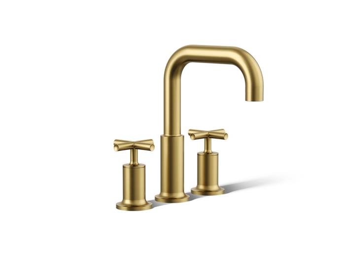 Kohler - Purist Deck-Mount Bath Faucet Trim With Cross Handles