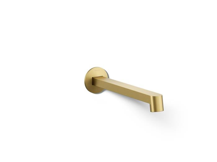 Kohler - Components Wall-Mount Bathroom Sink Faucet Spout With Row Design, 1.2 Gpm