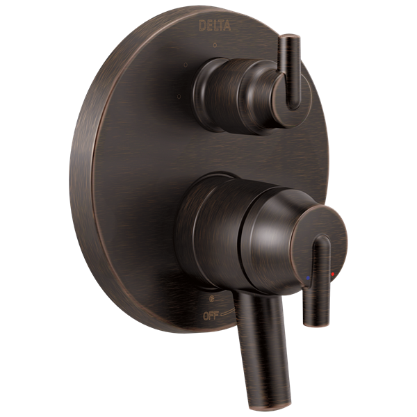 Delta - Trinsic Contemporary Two Handle Monitor 17 Series Valve Trim With 3-Setting Integrated Diverter