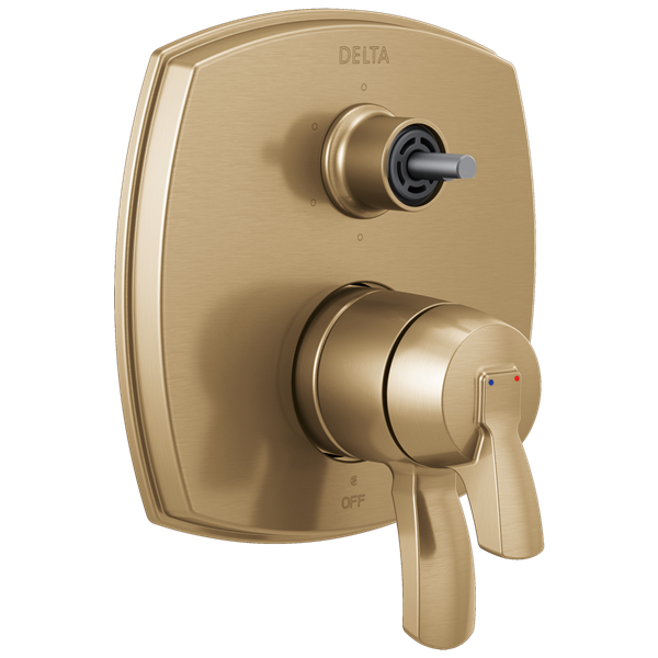 Delta - Stryke 17 Series Integrated Diverter Trim With Six Function Diverter Less Diverter Handle