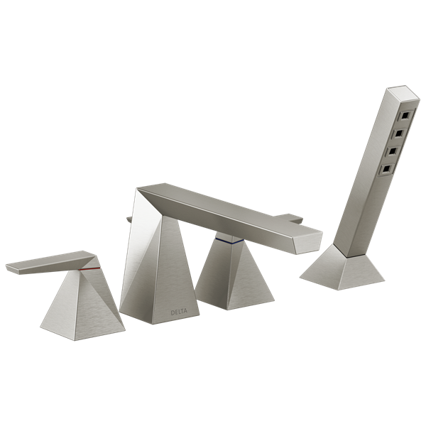Delta - Trillian Two-Handle Roman Tub Trim With Hand Shower