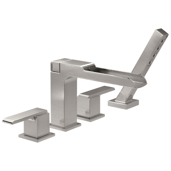 Delta - Ara Channel Roman Tub With Hand Shower Trim