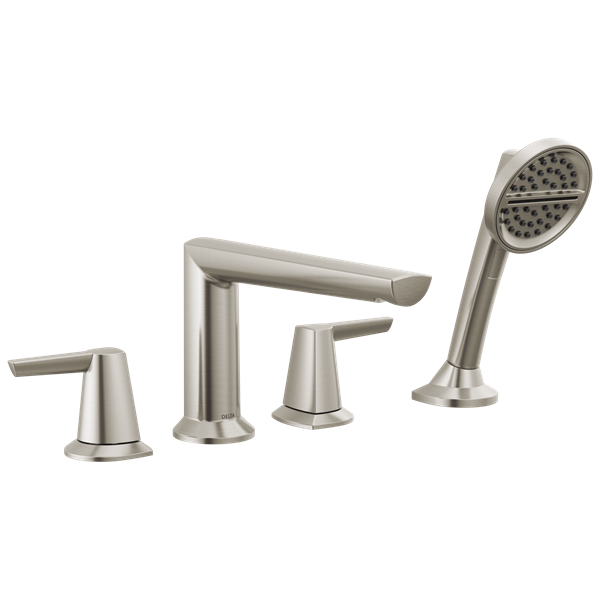 Delta - Galeon 4-Hole Roman Tub Trim With Hand Shower