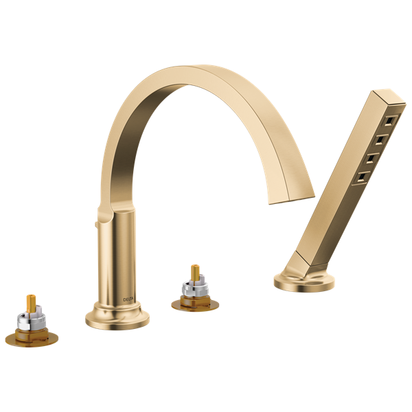 Delta - Tetra Roman Tub Trim With Hand Shower