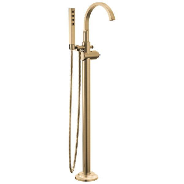 Delta - Tetra Floor Mount Tub Filler Trim