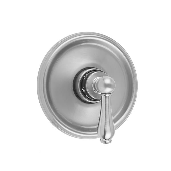 Jaclo - Round Step Plate With Regency Lever Trim For Thermostatic Valves (J-TH34 & J-TH12)