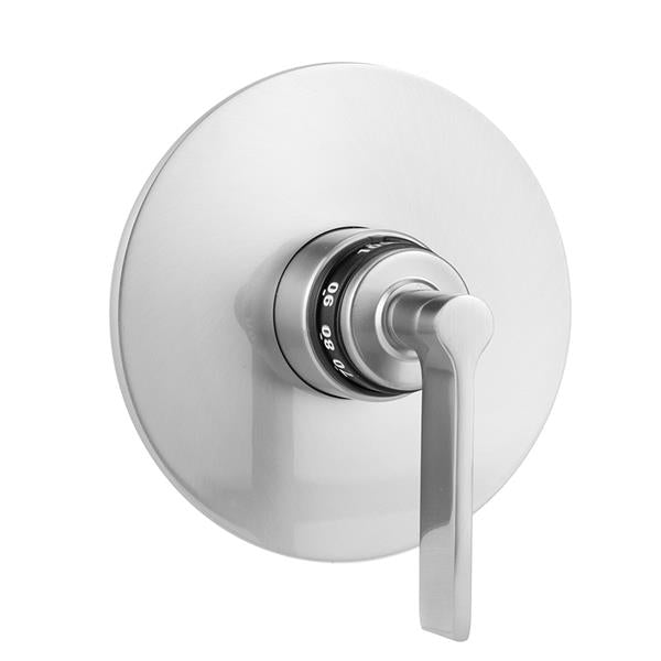 Jaclo - Round Plate With Lila Lever Handle Trim For Thermostatic Valves (J-TH34 & J-TH12)