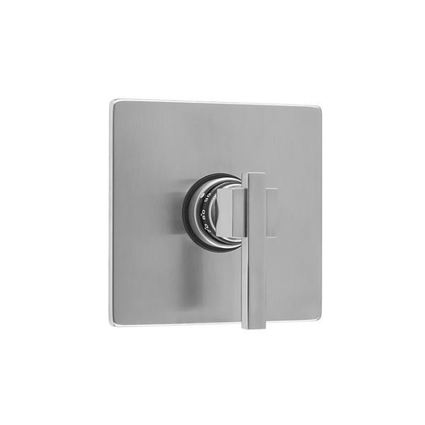 Jaclo - Square Plate with CUBIX® Lever Trim for Thermostatic Valves (J-TH34 & J-TH12)