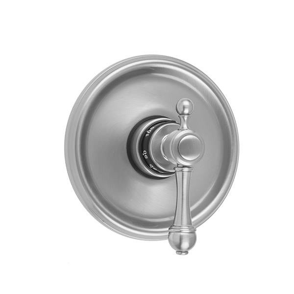 Jaclo - Round Step Plate With Majesty Lever Trim For Thermostatic Valves (J-TH34 & J-TH12)