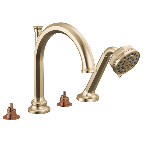 Brizo - Beauclere Roman Tub Faucet With Handshower - Less Handles