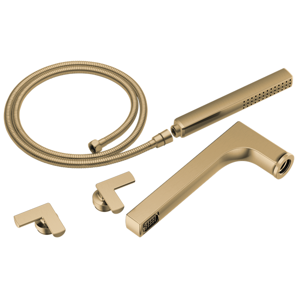 Brizo - Kintsu Two-Handle Tub Filler Trim Kit With Cross Handles