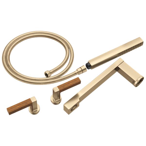 Brizo - Frank Lloyd Wright Two-Handle Tub Filler Trim Kit with Lever Handles