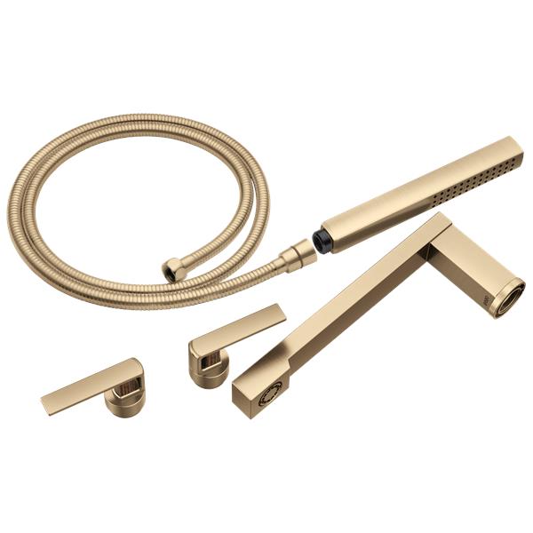 Brizo - Frank Lloyd Wright Two-Handle Tub Filler Trim Kit with Gap Lever Handles