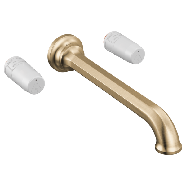 Brizo - Beauclere Two Handle Wall Mount Tub Filler - Less Handles