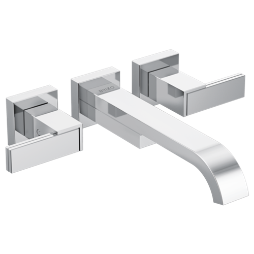 Brizo - Siderna Two-Handle Wall Mount Tub Filler - Less Handles
