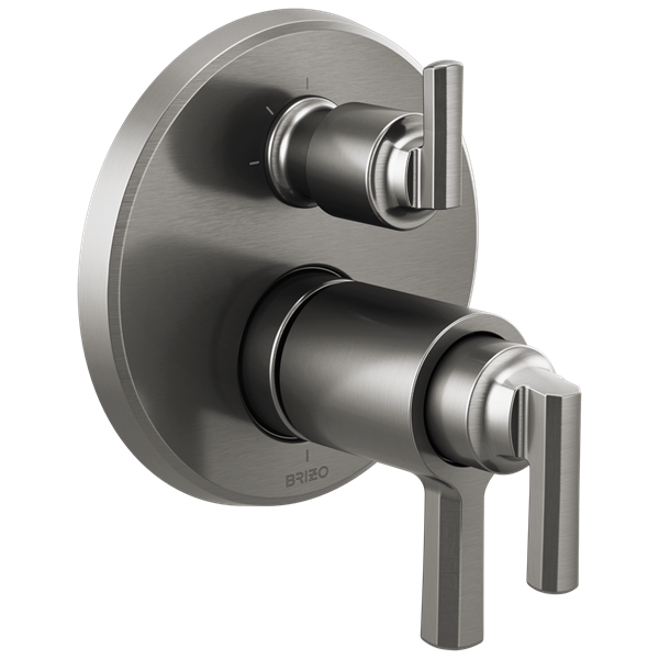 Brizo - Levoir Tempassure Thermostatic Valve With Integrated 3-Function Diverter Trim
