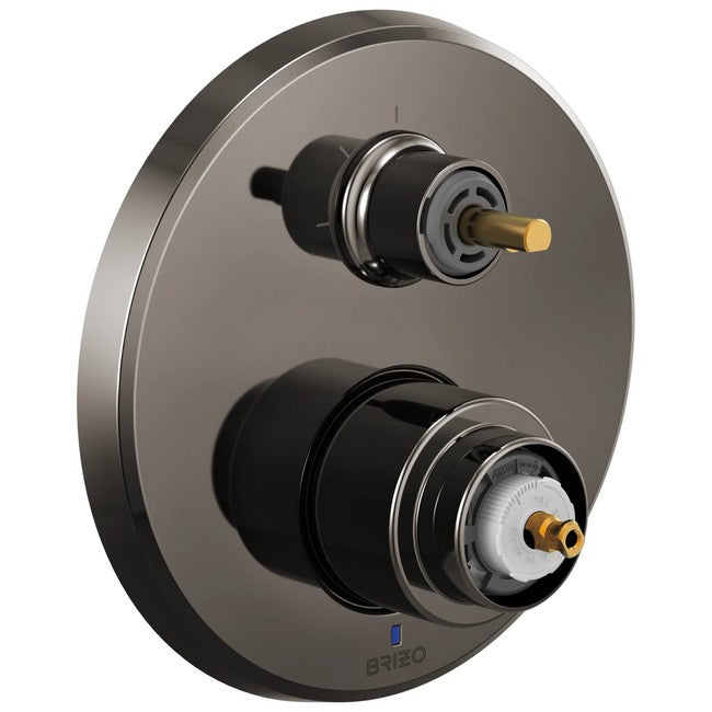 Brizo - Levoir Pressure Balance Valve With Integrated 3-Function Diverter Trim - Less Handles