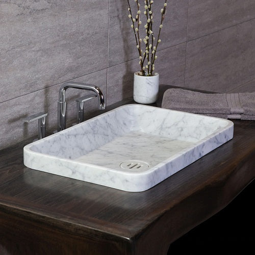 Stone Forest - Drop-In Contour Vessel, Rectangle