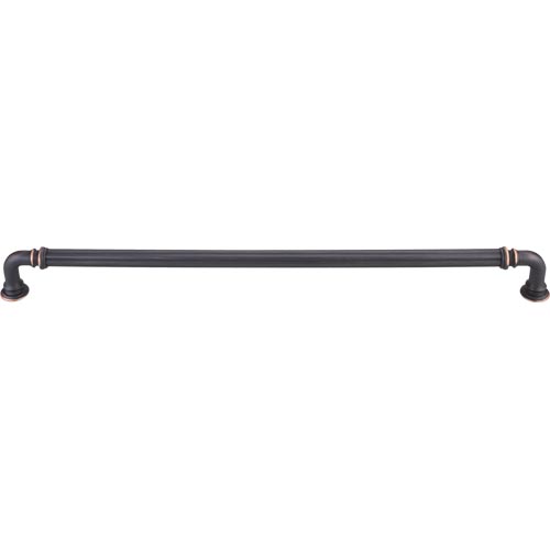 Top Knobs - Reeded 18 Inch Center to Center Appliance pull