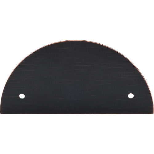 Top Knobs - Half Circle Backplate
