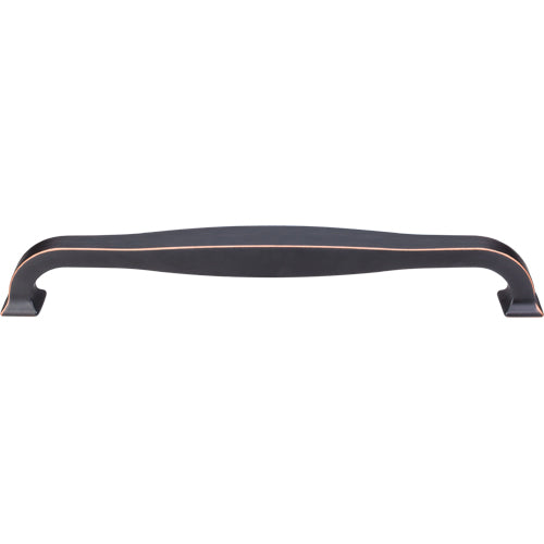 Top Knobs - Contour 12 Inch Center to Center Appliance pull