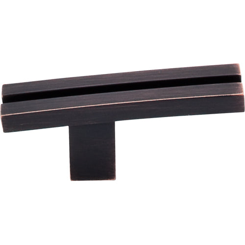 Top Knobs - Inset Rail 2 5/8 Inch Length Geometric Knob