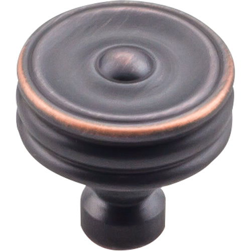 Top Knobs - Brixton Ridged 1 1/4 Inch Diameter Round Knob