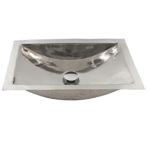 Nantucket Sinks - Stainless Steel Rectangle Bathroom Sink