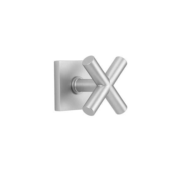 Jaclo - Contempo Slim Cross with Square Escutcheon Trim for Exacto Volume Controls and Diverters (J-VC34 / J-VC12 / J-20682 / J-20686 / J-20688 / J-20687 / J-20689)