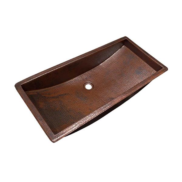Native Trails - Trough 30 Copper Bathroom Sink