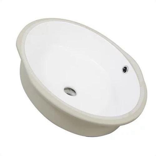 Nantucket Sinks - Oval Undermount Ceramic Sink In White