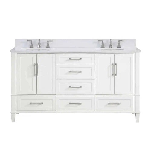 Bemma - Montauk 60 Inch Bathroom Vanity with Top and Sink