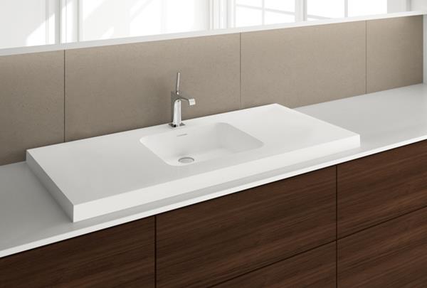 Wetstyle - Deco 48 X 22 X 2 Centered Semi Recess Washbasin