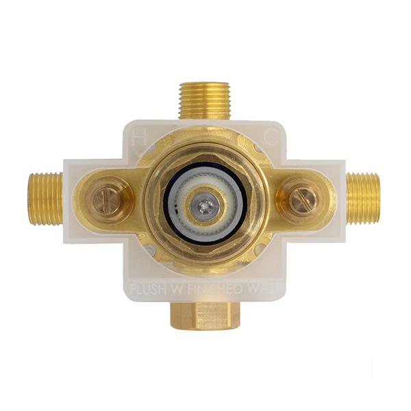 Lacava - Rough-In For 'Pbp' Type Progressive Pressure Balanceing Mixers