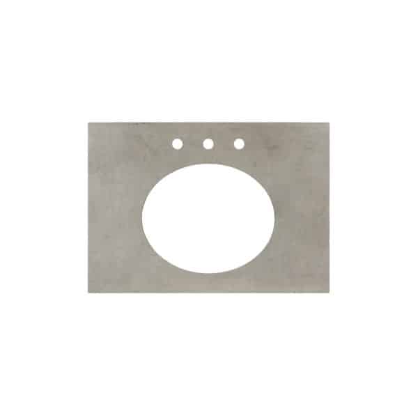 Native Trails - 30 Inch NativeStone Vanity Top - Oval Cut-Out